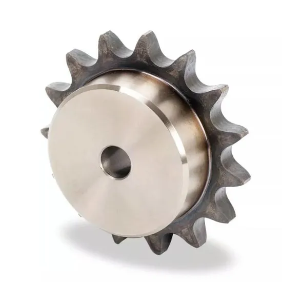 Custom industrial pilot-bore chain sprocket