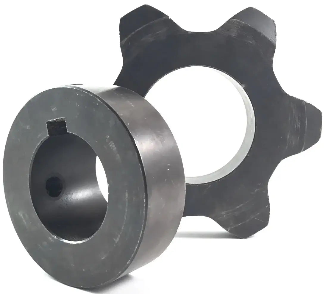 Industrial weld-on hub chain sprocket