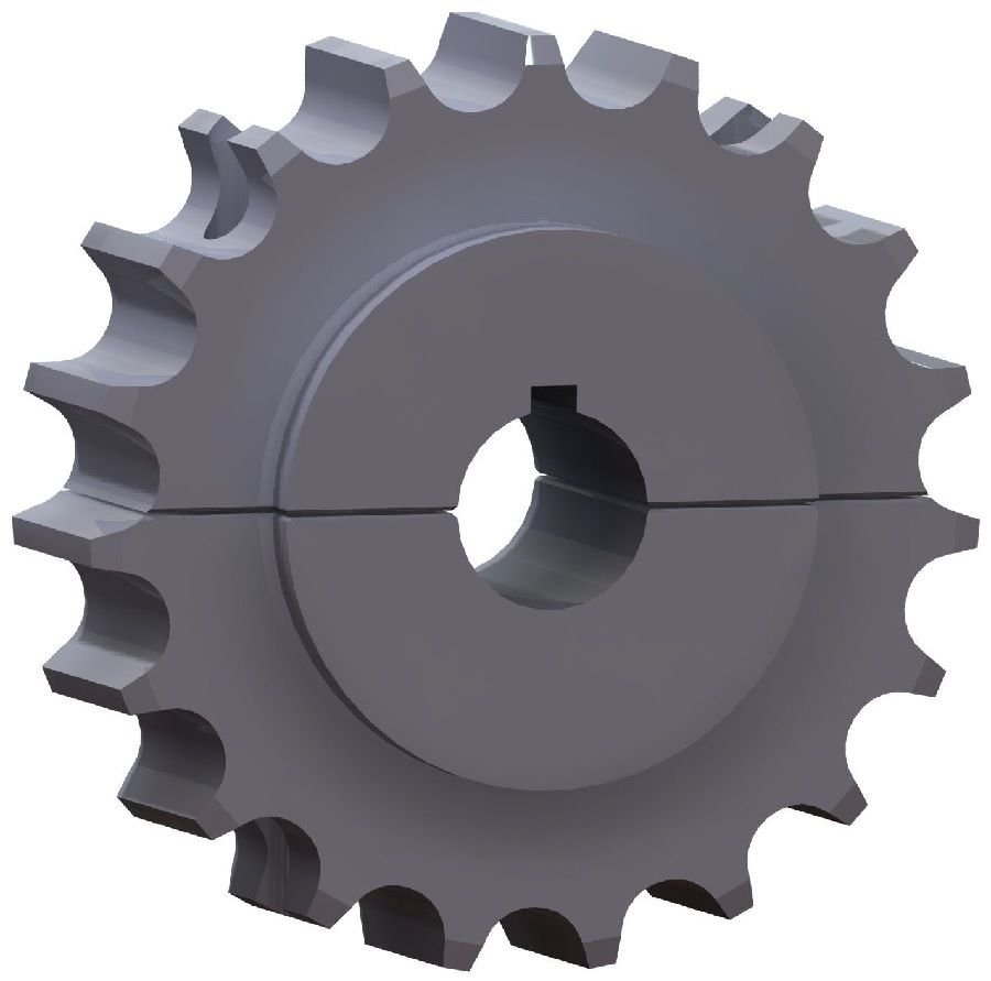 Industrial split chain sprocket
