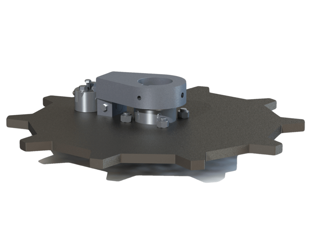 Industrial replacement sprocket assembly
